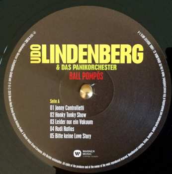 LP Udo Lindenberg Und Das Panikorchester: Ball Pompös 409656