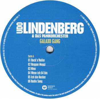 LP Udo Lindenberg Und Das Panikorchester: Galaxo Gang 76976