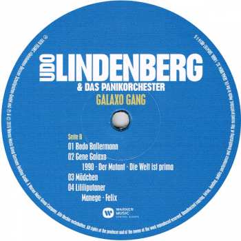 LP Udo Lindenberg Und Das Panikorchester: Galaxo Gang 76976