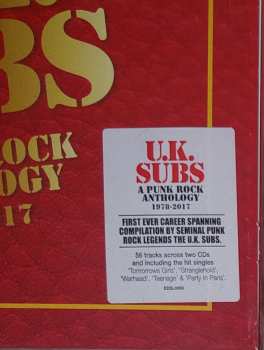 2CD UK Subs: A Punk Rock Anthology 1978 - 2017