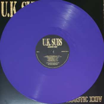 LP UK Subs: Acoustic XXIV LTD | CLR 455311