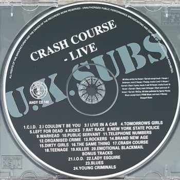 CD UK Subs: Crash Course - Live 228400