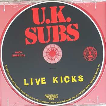 CD UK Subs: Live Kicks 102868