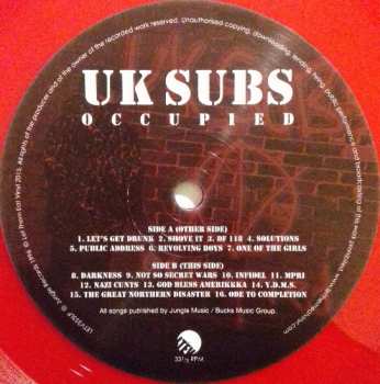 LP UK Subs: Occupied LTD | DLX | CLR 415749