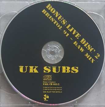 2CD UK Subs: Sub Mission (The Best Of UK Subs 1982-1998) 228177