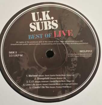 LP UK Subs: Best Of Live 323916