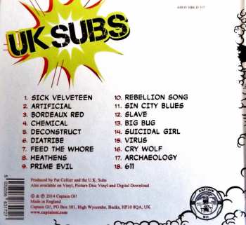 CD UK Subs: Yellow Leader 109388