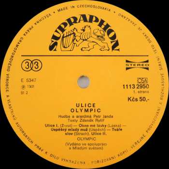 LP Olympic: Ulice 42556