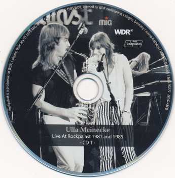 3CD/2DVD/Box Set Ulla Meinecke: Live At Rockpalast 1981 & 1985 181877