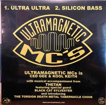 LP Ultramagnetic MC's: Ultra Ultra / Silicon Bass LTD | CLR 458574