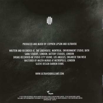 CD Ultravox: Brilliant