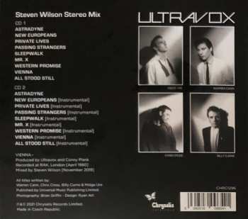 2CD Ultravox: Vienna [Steven Wilson Stereo Mix] 50043