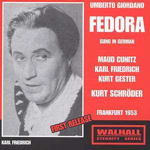 2CD/Box Set Umberto Giordano: Fedora 445627