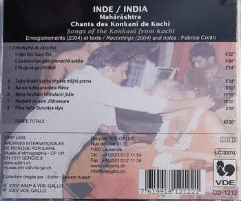 CD Umesh Kamath: Inde - Mahârâshtra - Chants Des Konkanî De Kochi = India - Mahârâshtra - Songs Of The Konkanî From Kochi 280011