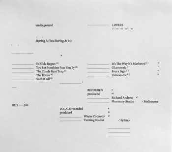 CD Underground Lovers: Staring At You Staring At Me