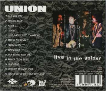 CD Union: Live In The Galaxy