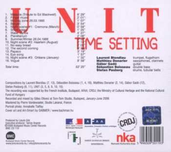 CD Unit: Time Setting 305658