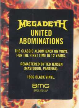 LP Megadeth: United Abominations 38096