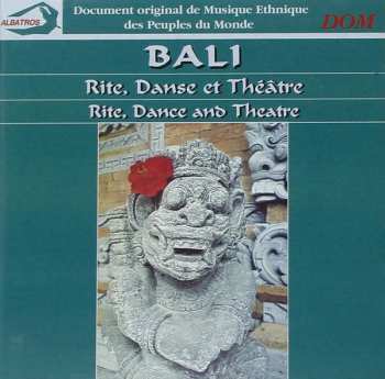 CD Unknown Artist: Bali: Rite, Danse Et Théâtre 263730