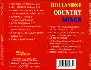 CD Unknown Artist: Hollandse Country Songs 337193