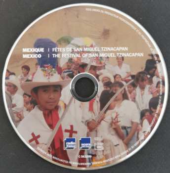 CD Unknown Artist: Mexique: Fêtes De San Miguel Tzinacapan = Mexico: The Festival Of San Miguel Tzinacapan 342290