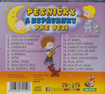 CD Unknown Artist: Pesničky A Uspávanky Pre Deti 52530