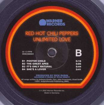 2LP Red Hot Chili Peppers: Unlimited Love LTD | CLR 370991