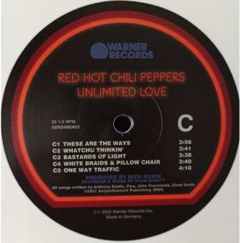 2LP Red Hot Chili Peppers: Unlimited Love LTD | CLR 370992