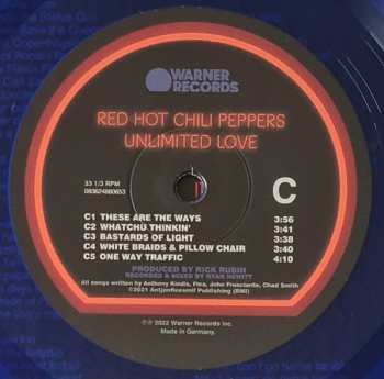 2LP Red Hot Chili Peppers: Unlimited Love LTD | CLR