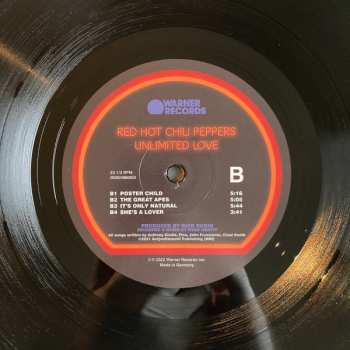 2LP Red Hot Chili Peppers: Unlimited Love DLX | LTD