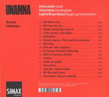 CD Unni Løvlid: Unamna 380862