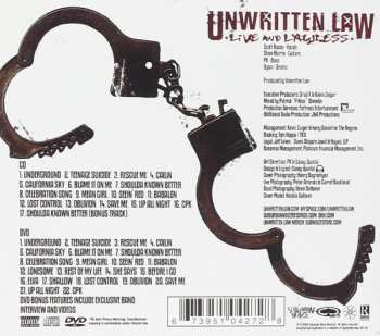 CD/DVD Unwritten Law: Live And Lawless DIGI 392409