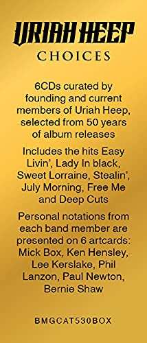 6CD/Box Set Uriah Heep: Choices 152130