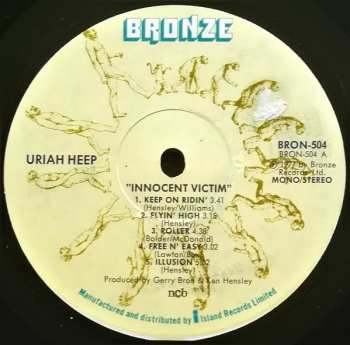 LP Uriah Heep: Innocent Victim