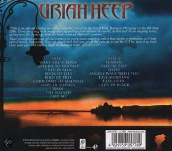 2CD Uriah Heep: Official Bootleg Volume II - Live In Budapest Hungary 2010 21268