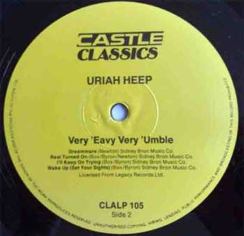 LP Uriah Heep: ...Very 'Eavy ...Very 'Umble