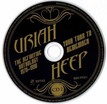 2CD Uriah Heep: Your Turn To Remember · The Definitive Anthology 1970–1990 41315