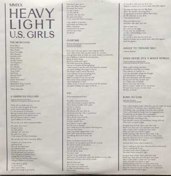 LP U.S. Girls: Heavy Light 63339