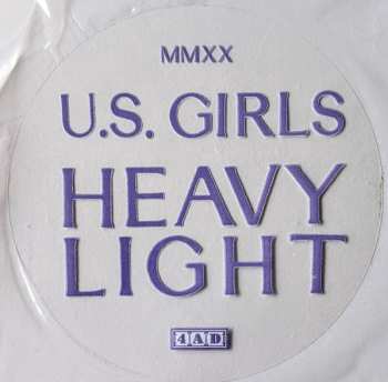 LP U.S. Girls: Heavy Light LTD | CLR 58544