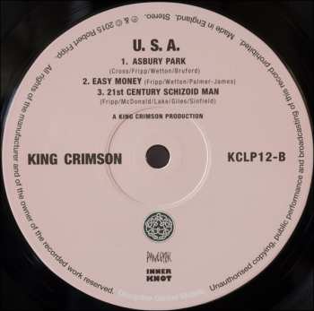 LP King Crimson: USA 38328