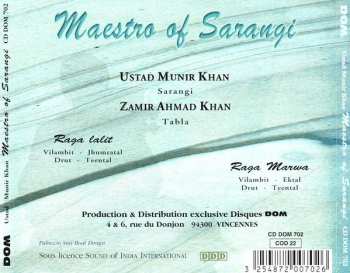 CD Ustad Munir Khan: Maestro Of Sarangi 284423