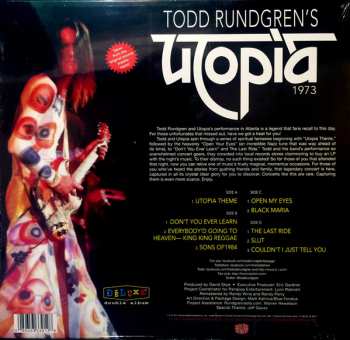 2LP Utopia: Live At The Fox 1973 141189