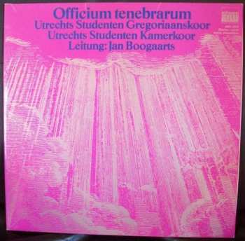 Album Utrechts Studenten Gregoriaans Koor: Officium Tenebrarum