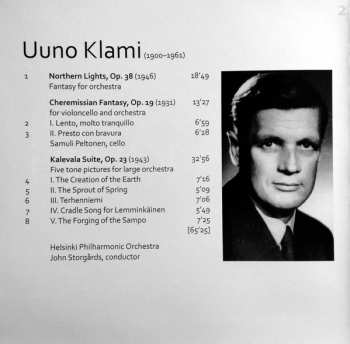 CD Uuno Klami: Northern Lights / Cheremissian Fantasy / Kalevala Suite 188675