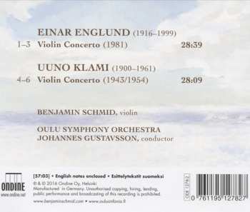 CD Uuno Klami: Violin Concertos 343473