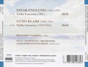 CD Uuno Klami: Violin Concertos 343473