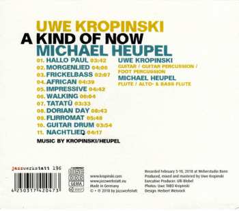 CD Uwe Kropinski: A Kind Of Now 272679