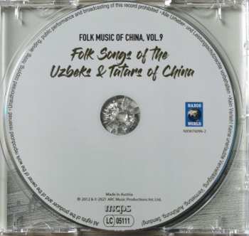 CD Uzbeks: Folk Songs Of The Uzbeks & Tatars Of China 424839