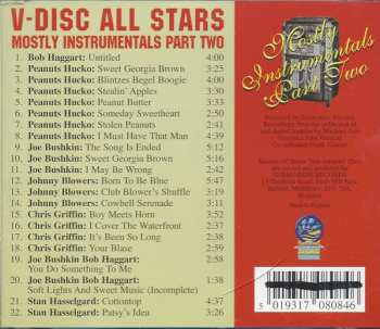 CD The V-Disc All Stars: Mostly Instrumentals Part Two 380219