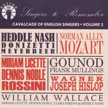 Album Various: Cavalcade Of English Singers Vol.2